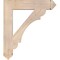 Ekena Millwork Olympic Arts & Crafts Smooth Bracket, Douglas Fir, 5 1/2"W x 32"D x 36"H BKT06X32X36OLY03SDF - alternate 3